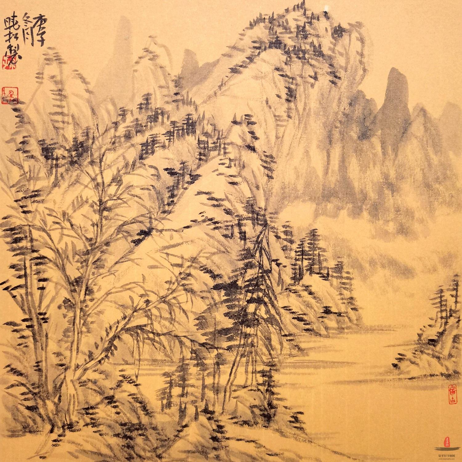 孙晓松  山水